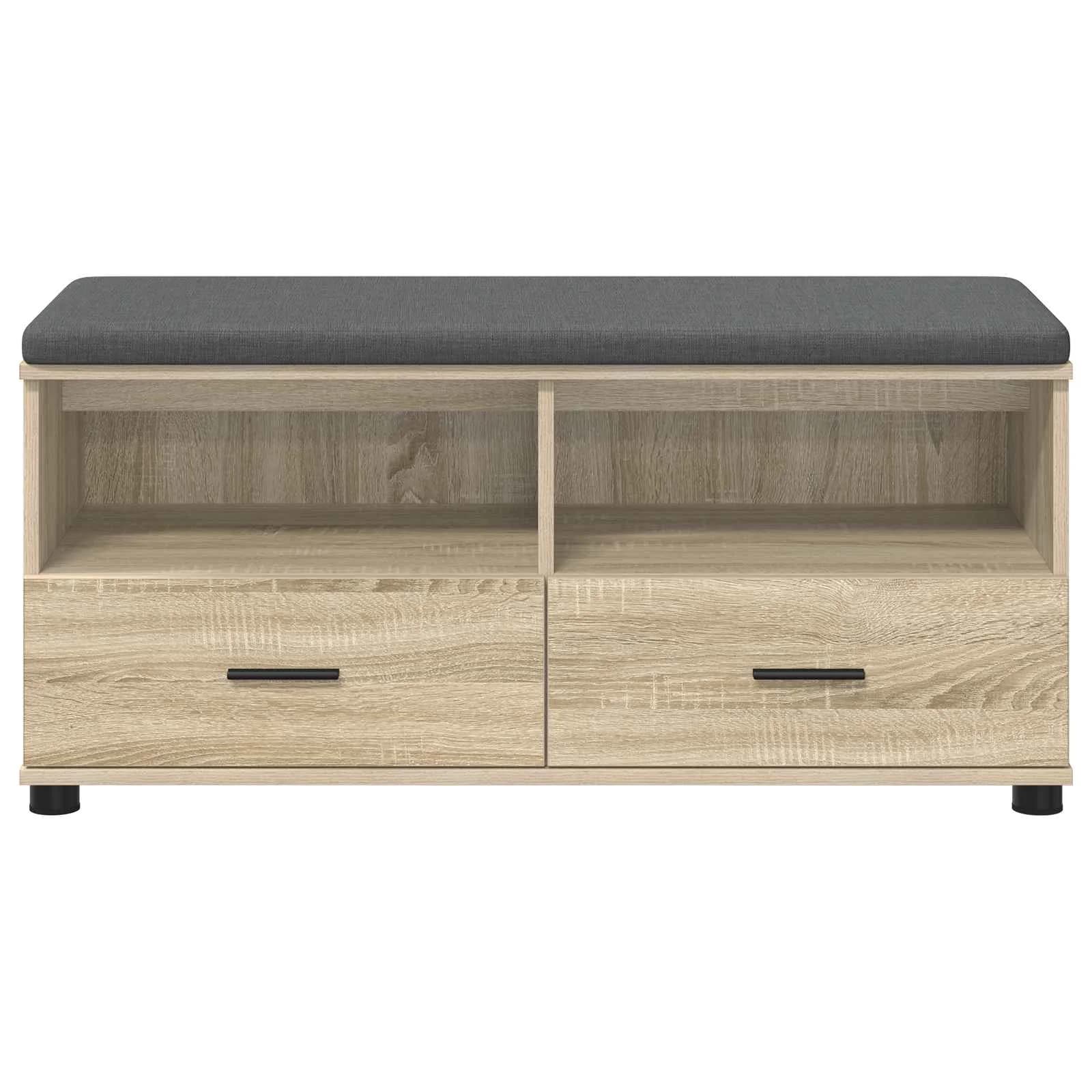 Haldna klop z blazino s predalom Sonoma hrast 100 x 38 x 46 cm - slika 6