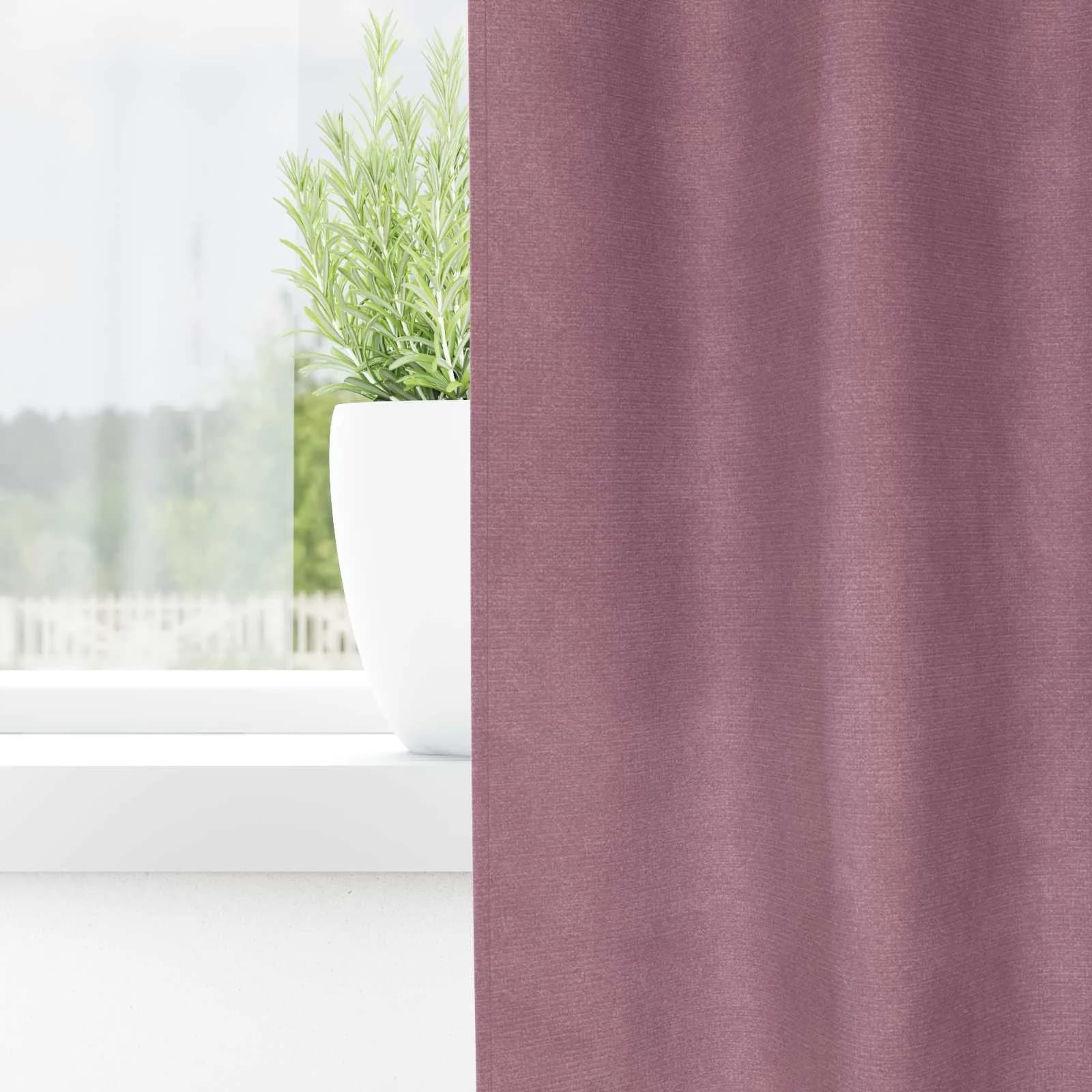 Zatemnitvene zavese 2 kos Temno roza 140 x 245 cm Žamet - slika 3