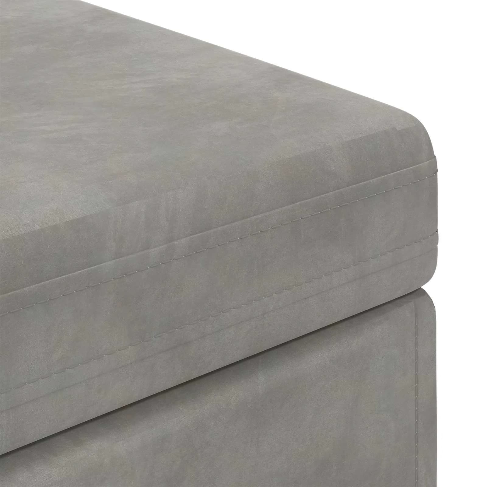 Stolica Svetlo siva 101 x 41 x 40 cm Samet in Umetno Leseno - slika 6