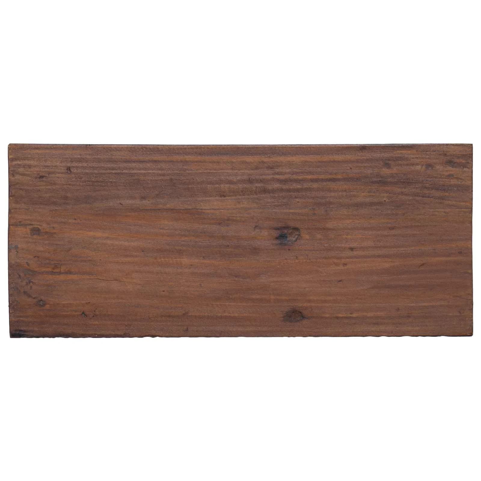 klop Naravna 85 x 35 x 46 cm Trden predelan les - slika 6