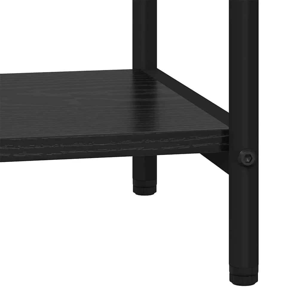 Knjižna polica 3 nivojev 80 x 30 x 109 cm Inženirski les - slika 8