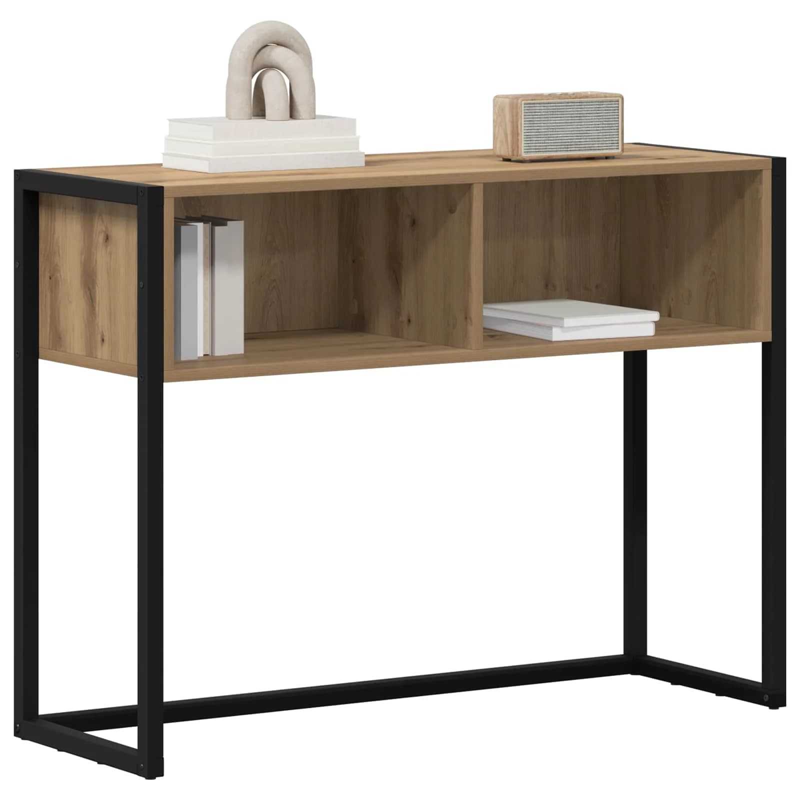 Stranska miza Oreh 100 x 36 x 75 cm Inženirski les - slika 3