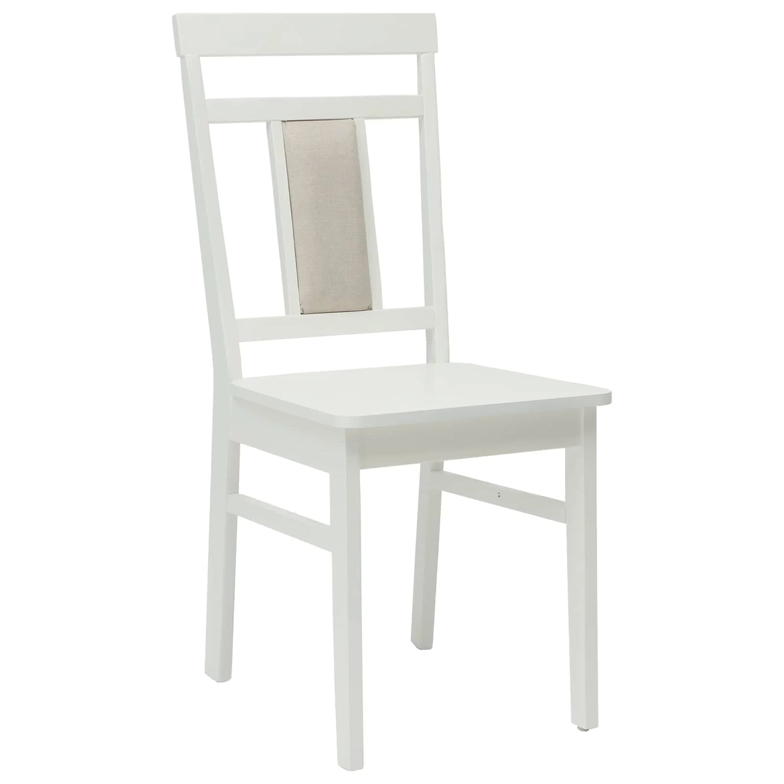 Jedilni stol 2 kos Masivno gumovo les Bela 36 x 44,5 x 91,5 cm - slika 4