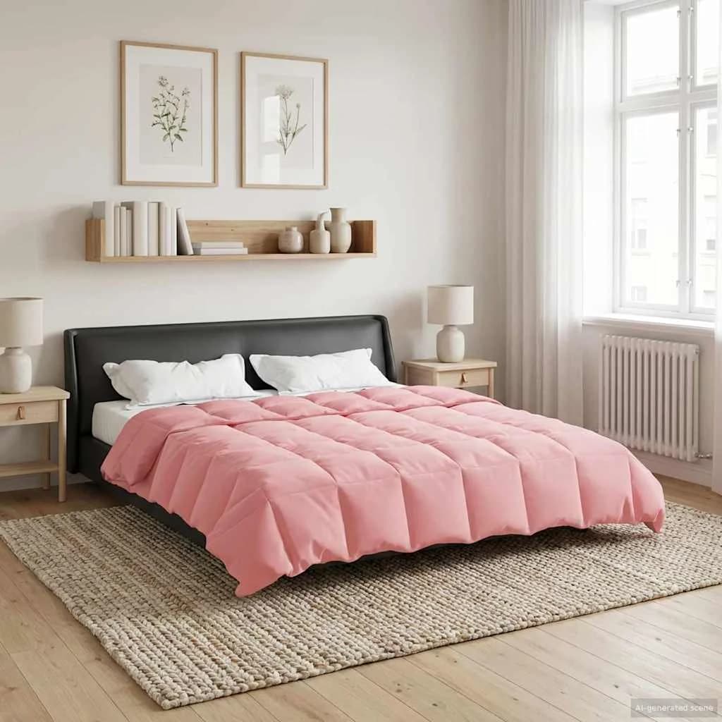 Zimska posteljnina Šonerisan Roza 200 x 240 cm Mikrovlakna - slika 4