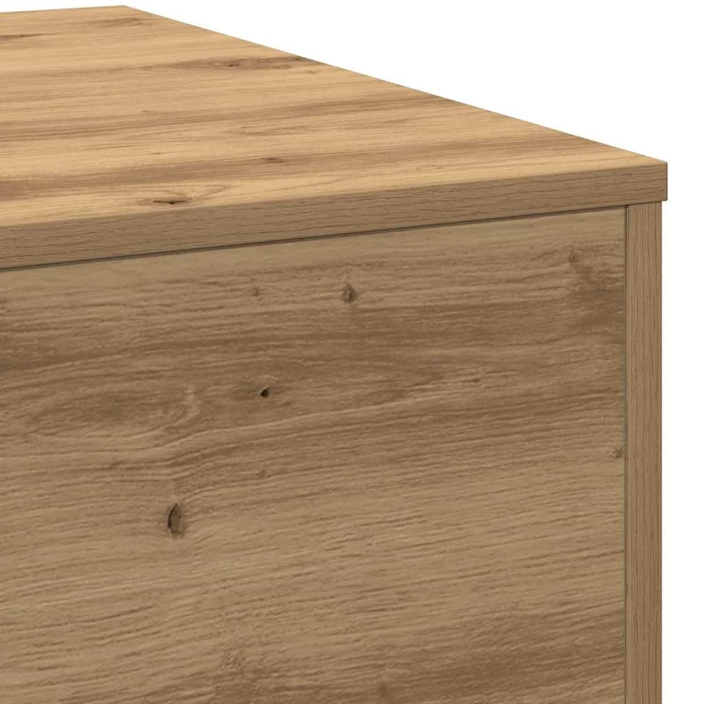 Klubska miza Umetni hrast 55 x 55 x 31 cm - slika 8