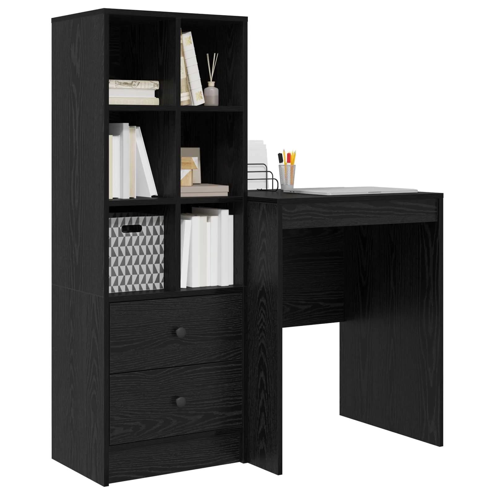 Miza Črna Orehovina 105,5 x 50 x 127 cm 2 kos - slika 3