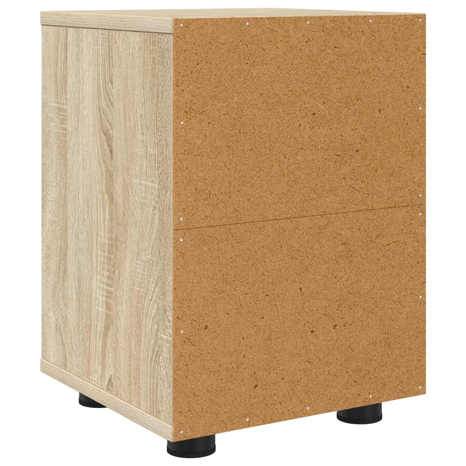 Posteljne mize 2 kos Sonoma hrast 30,5 x 30 x 43 cm - slika 8