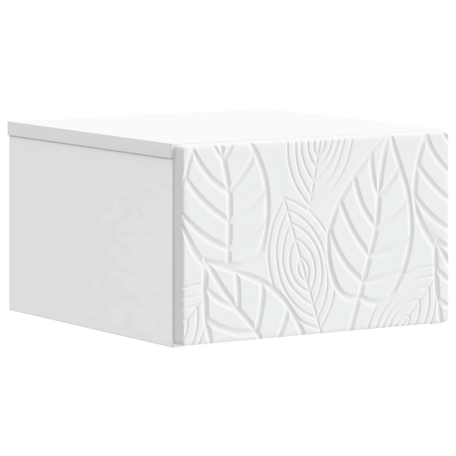 Stenska stranska miza 2 kos Bela 34,5 x 33 x 20 cm - slika 4