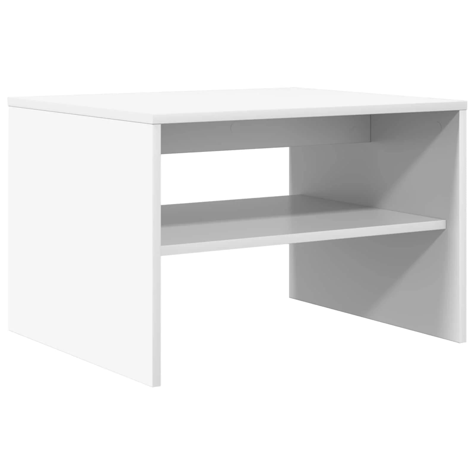 Klubska miza Bela 60 x 50 x 40 cm Inženirski les - slika 7