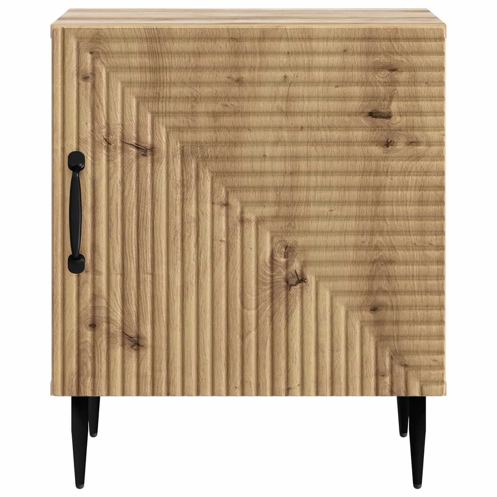Nočna omarica Artisan hrast 43 x 34,5 x 50 cm Inženirski les - slika 5