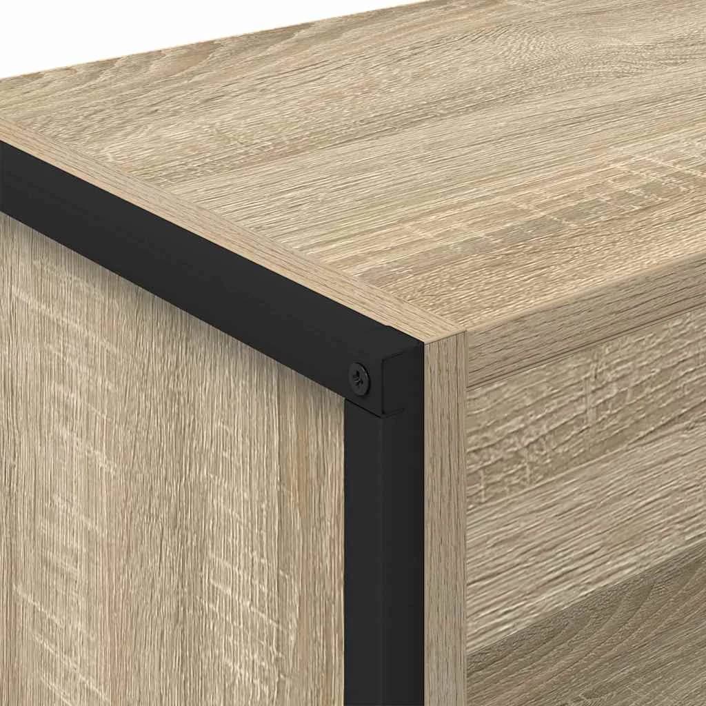 Knjigovni omar 60 x 30 x 86,5 cm Inženirski les Sonoma - slika 8