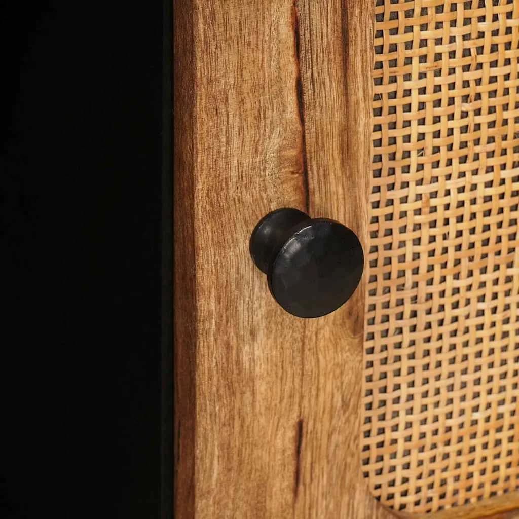 Klubska miza Umetni hrast 100 x 54 x 40 cm Masiven les manga - slika 7