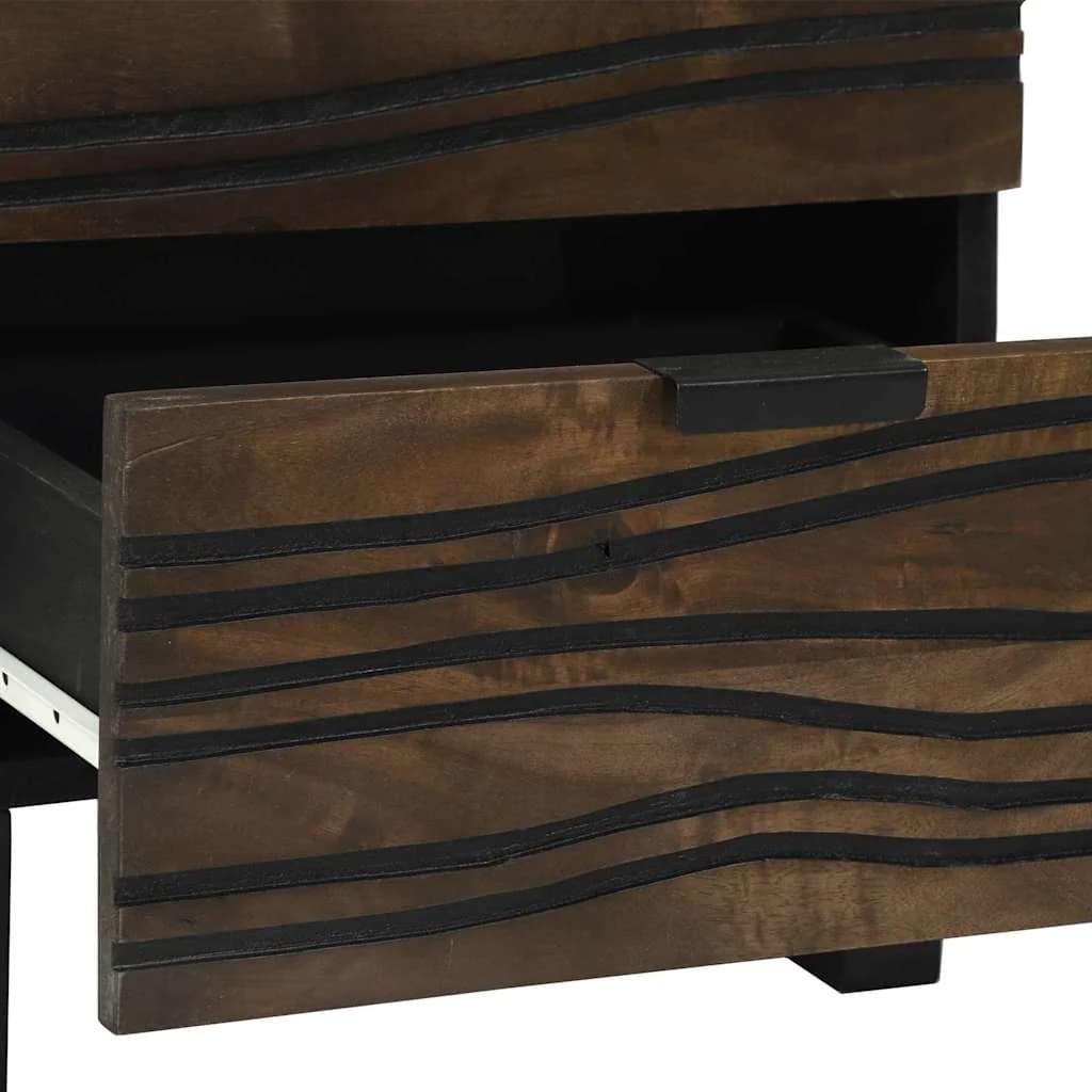 Nočna omarica Oreh 40 x 33 x 46 cm Inženirski les - slika 7