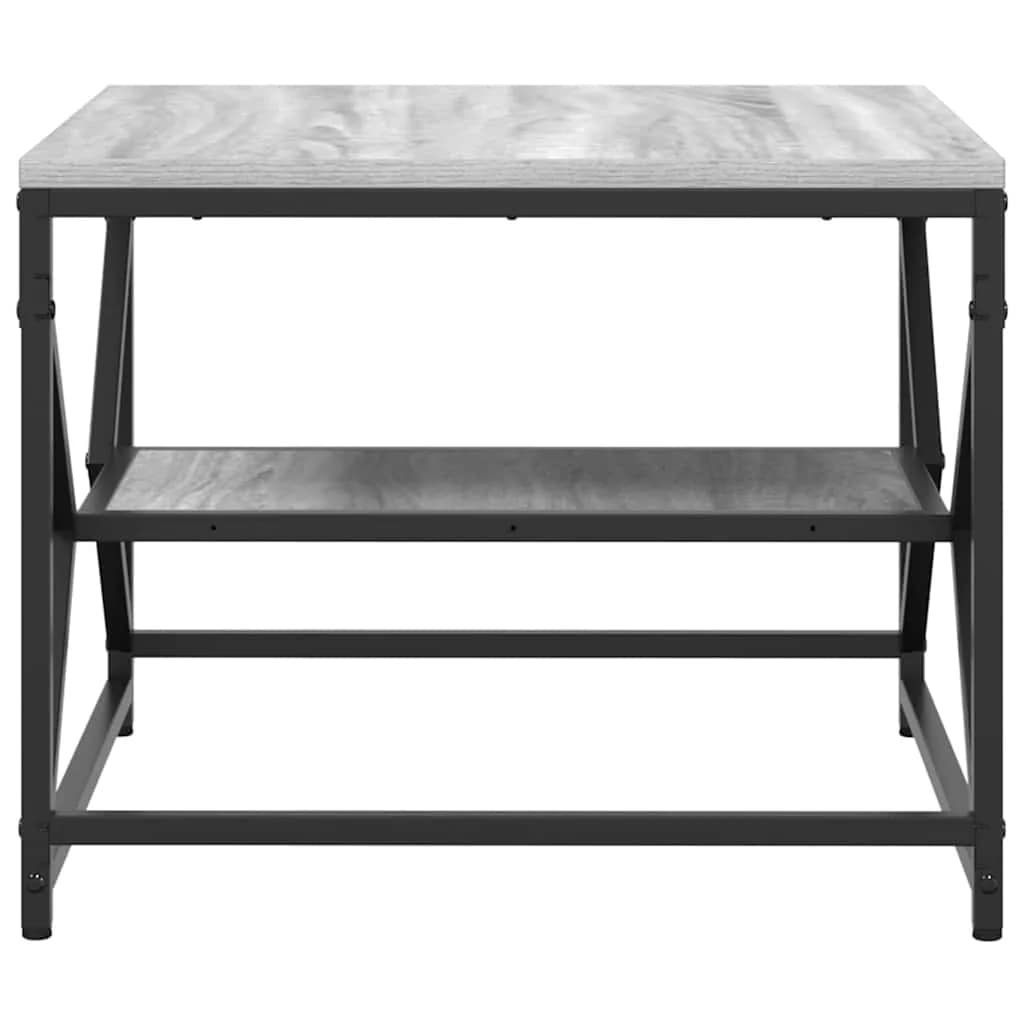 Klubska miza Siva Sonoma 51 x 50 x 40 cm - slika 7