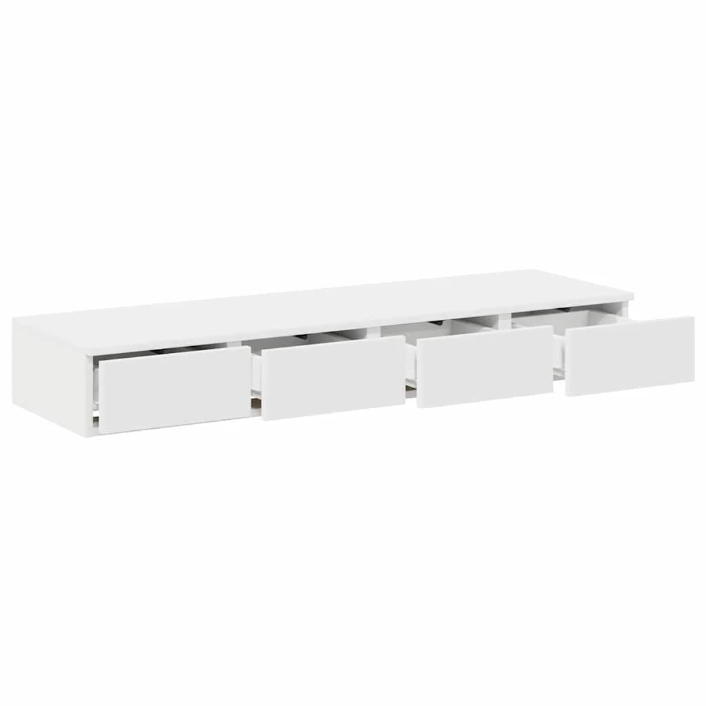 Posteljni predali Bela 120 x 36,5 x 16,5 cm Inženirski les - slika 5