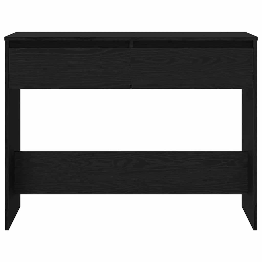 Konzolna miza Črna Orehovina 100 x 35 x 76,5 cm Inženirski les - slika 7