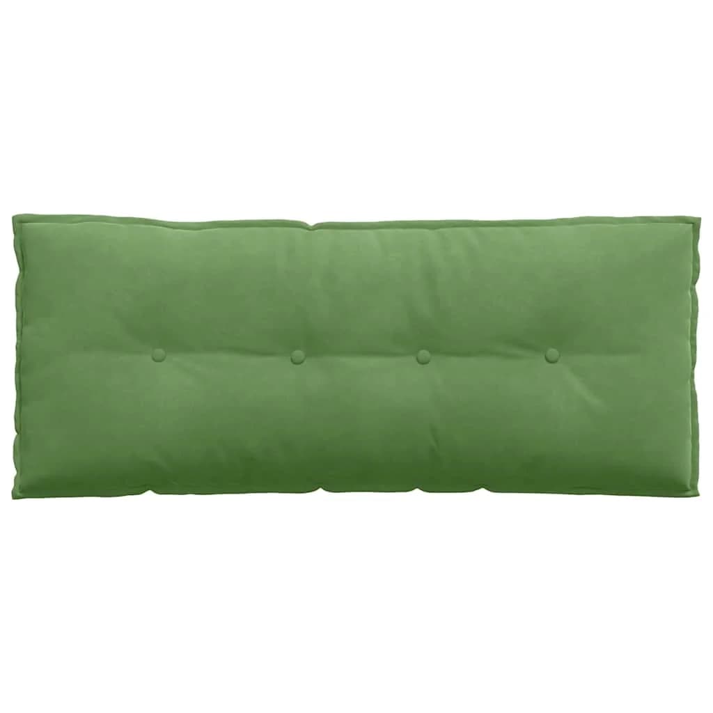 Poglavni vzglavnik Svetlo zelena 120 x 50 cm Žametna tkanina - slika 6
