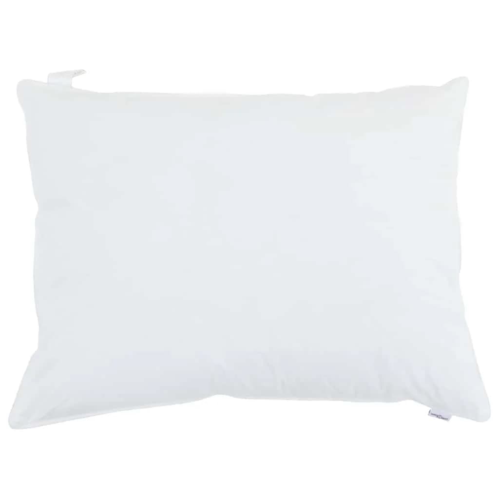 Vzglavnik 2 kos 40 x 60 cm Bombaž Bela - slika 6