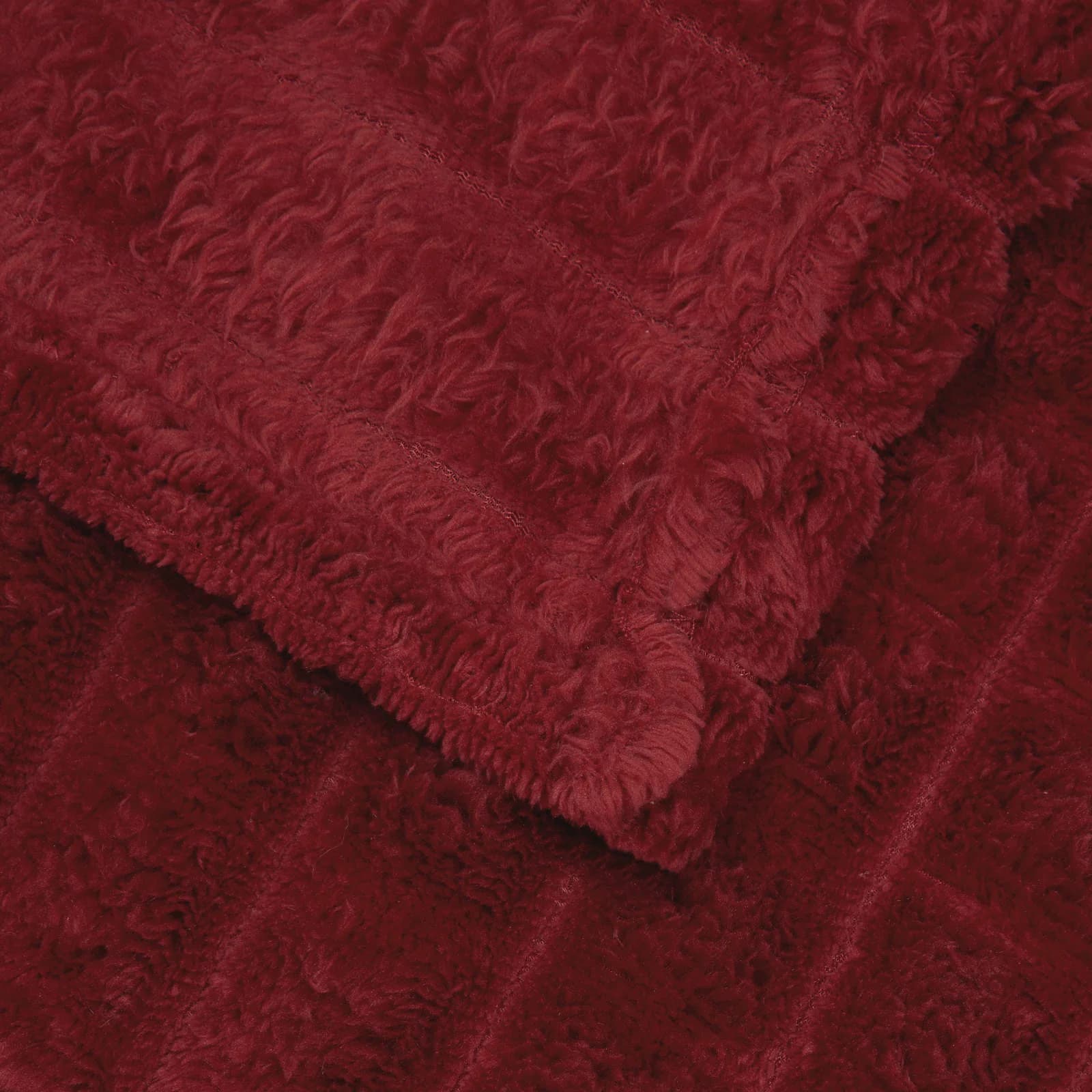 Obloge 6 kos Bordeaux rdeča 270 x 240 cm 10.04 Flis - slika 6