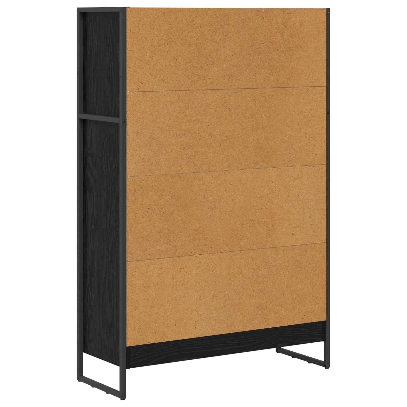 Knjigovni omar 80 x 30 x 121 cm Inženirski les Črna Orehovina - slika 7