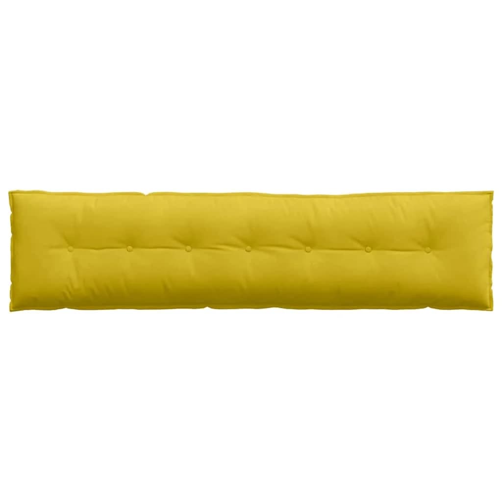 Poglavni vzglavnik Rumena 200 x 50 cm Žametna tkanina - slika 6