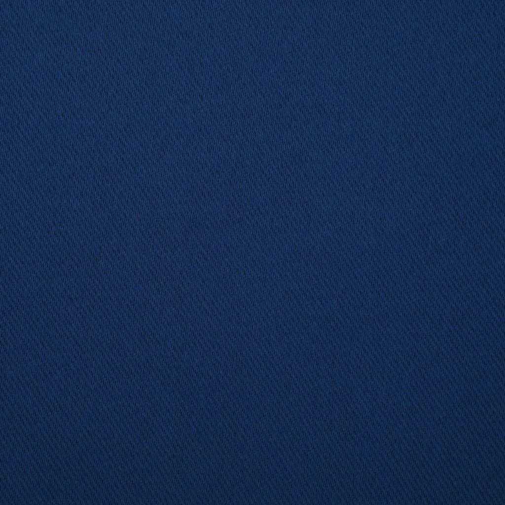 Zavese za zatemnitev z obroči 2 kos Temno modra 175 x 140 cm - slika 8