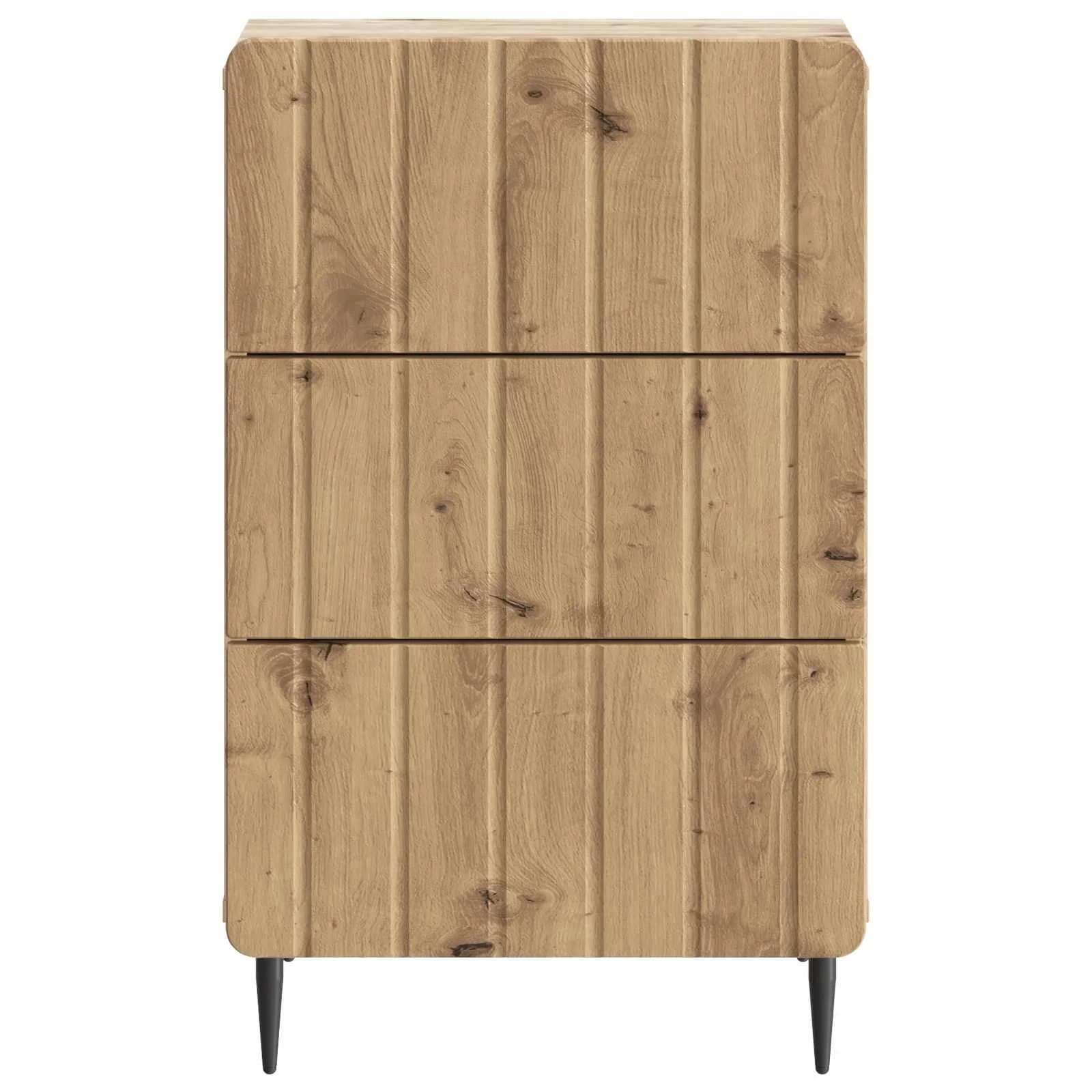Nočna omarica Artisan hrast 43x 41 x 68 cm Inženirski les - slika 5
