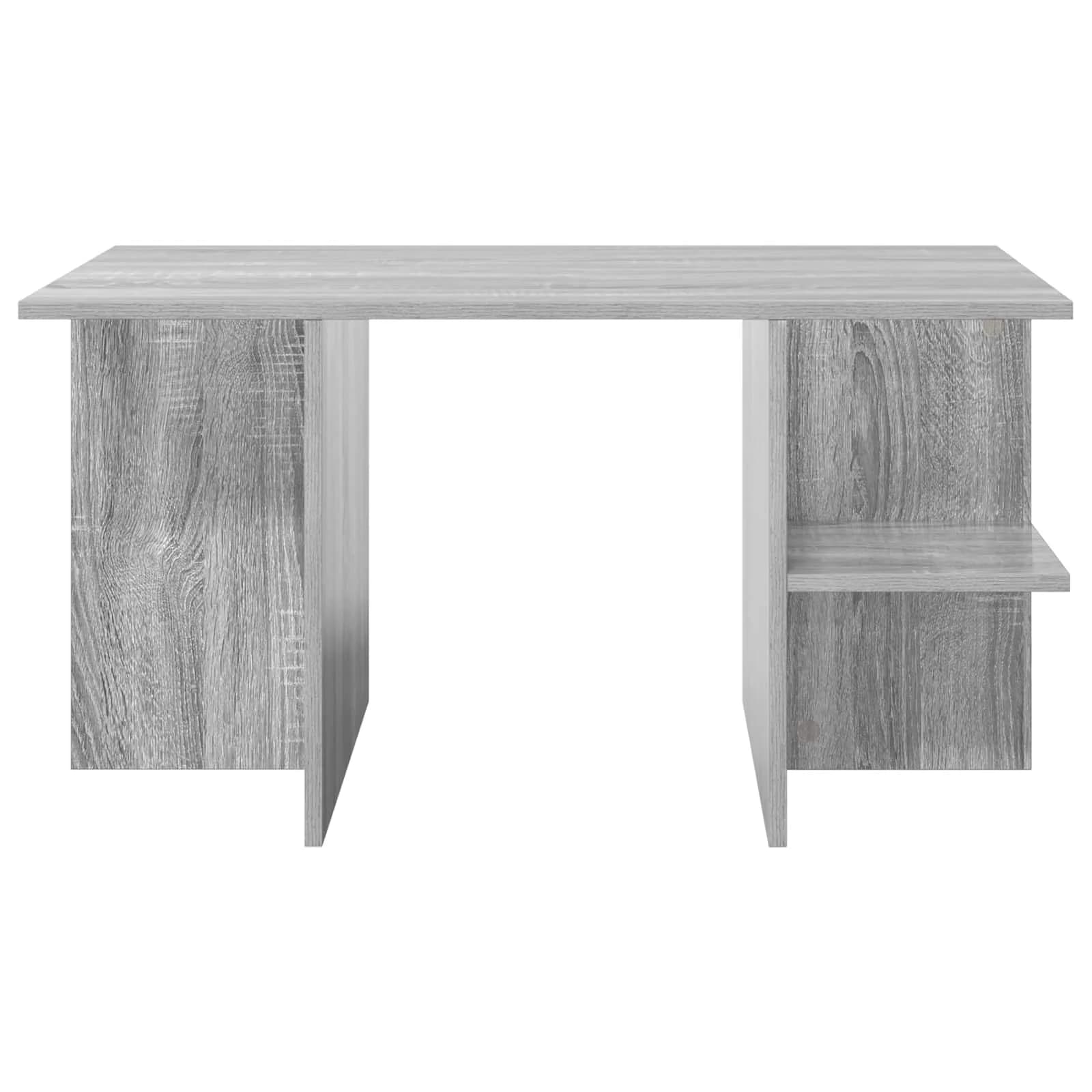 Klubska miza Siva Sonoma 87 x 50 x 45 cm Konstruirano leseno - slika 5