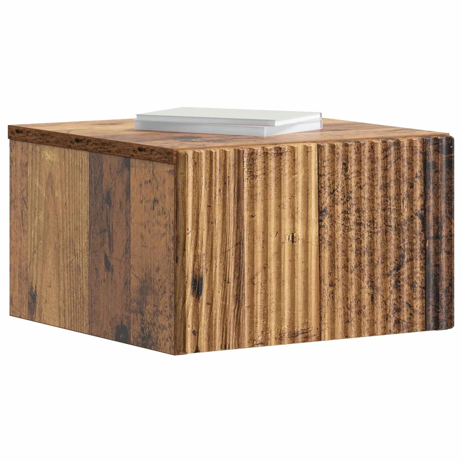 Stenski nočni omarici 2 kos Star les 33 x 34,5 x 20 cm - slika 3