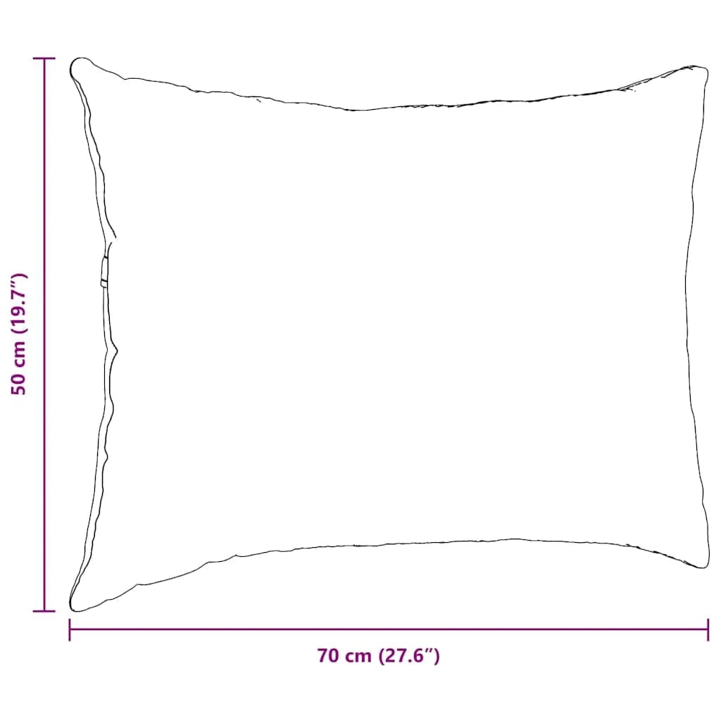 Blazine za kavč 2 pcs Taupe 70 x 50 cm blago - slika 9