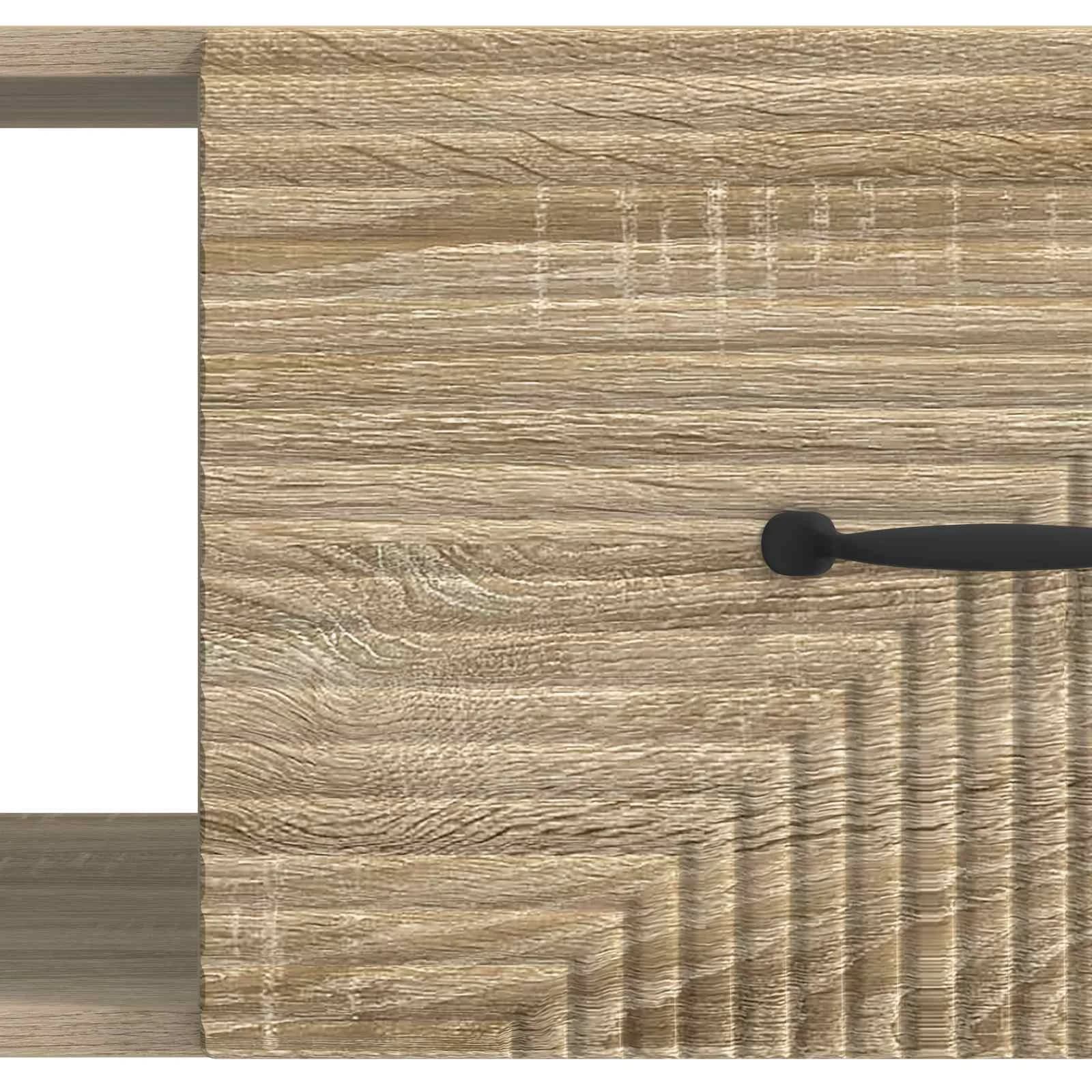 Klubska miza Sonoma hrast 90 x 50 x 40 cm Inženirski les - slika 9