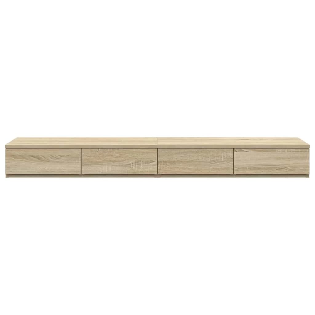 Posteljni predali Sonoma hrast 150 x 36,5 x 16,5 cm - slika 6