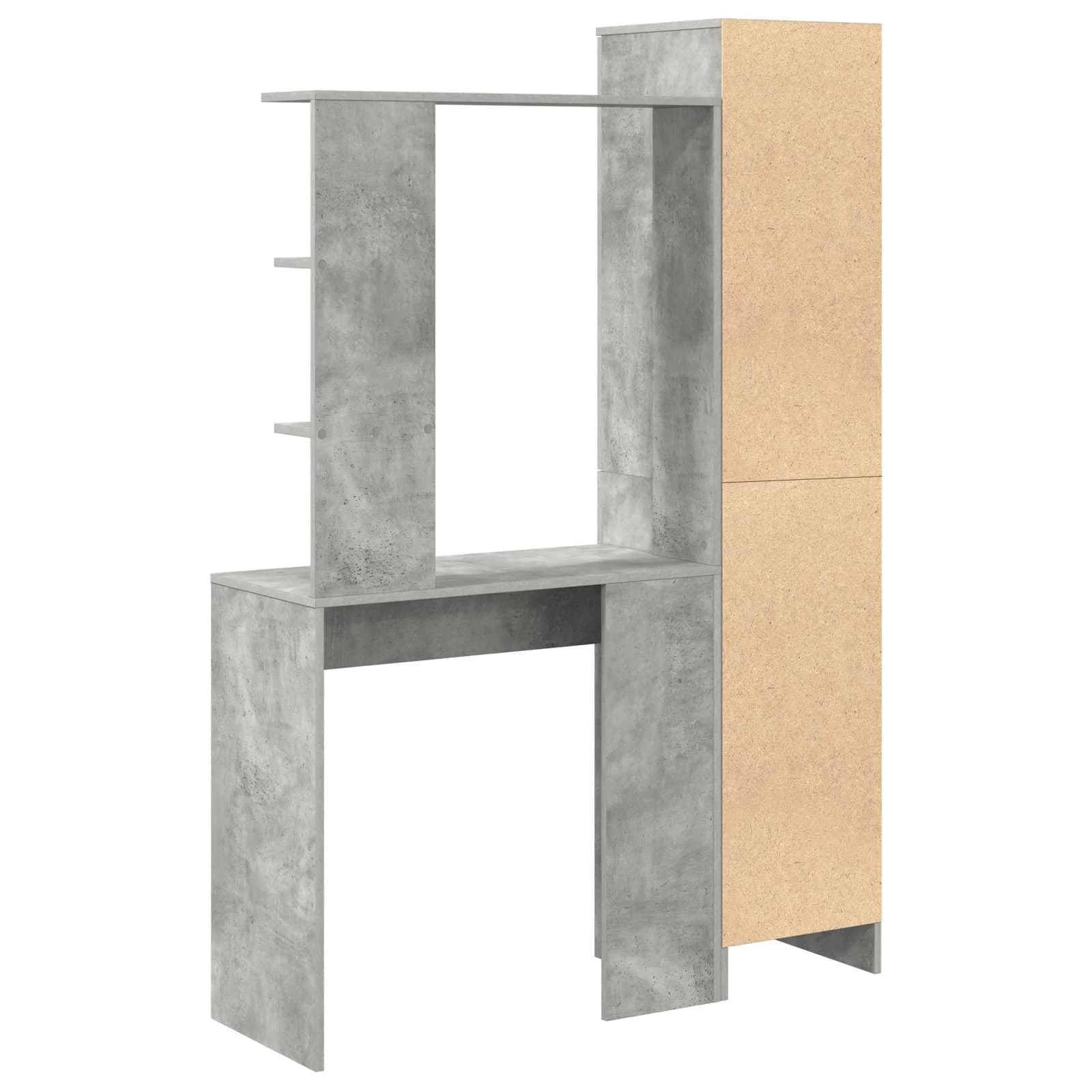 Miza Betonsko siva 113.5 x 39 x 168 cm 2 kos - slika 9