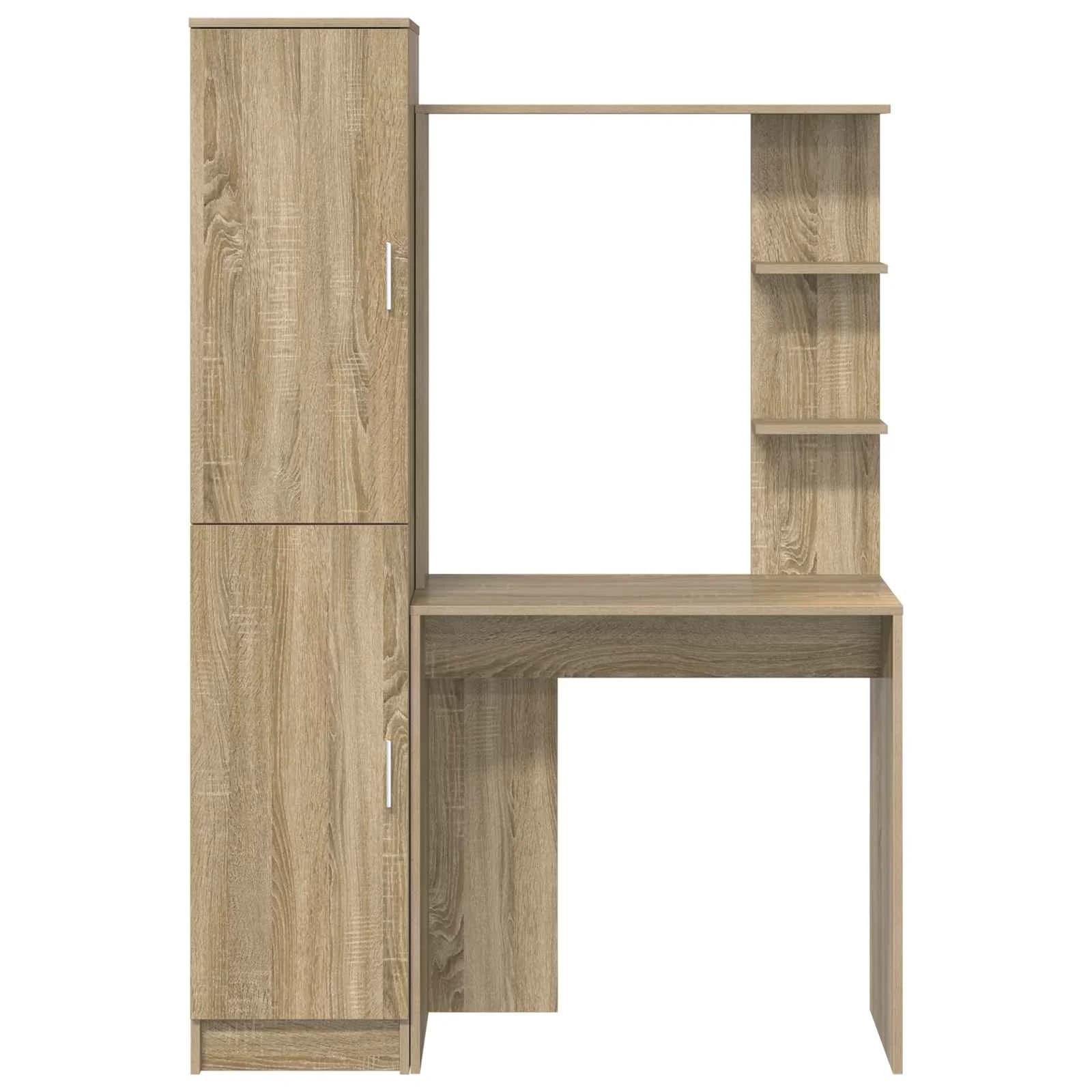 Miza Sonoma hrast 113.5 x 39 x 168 cm 2 kos - slika 8