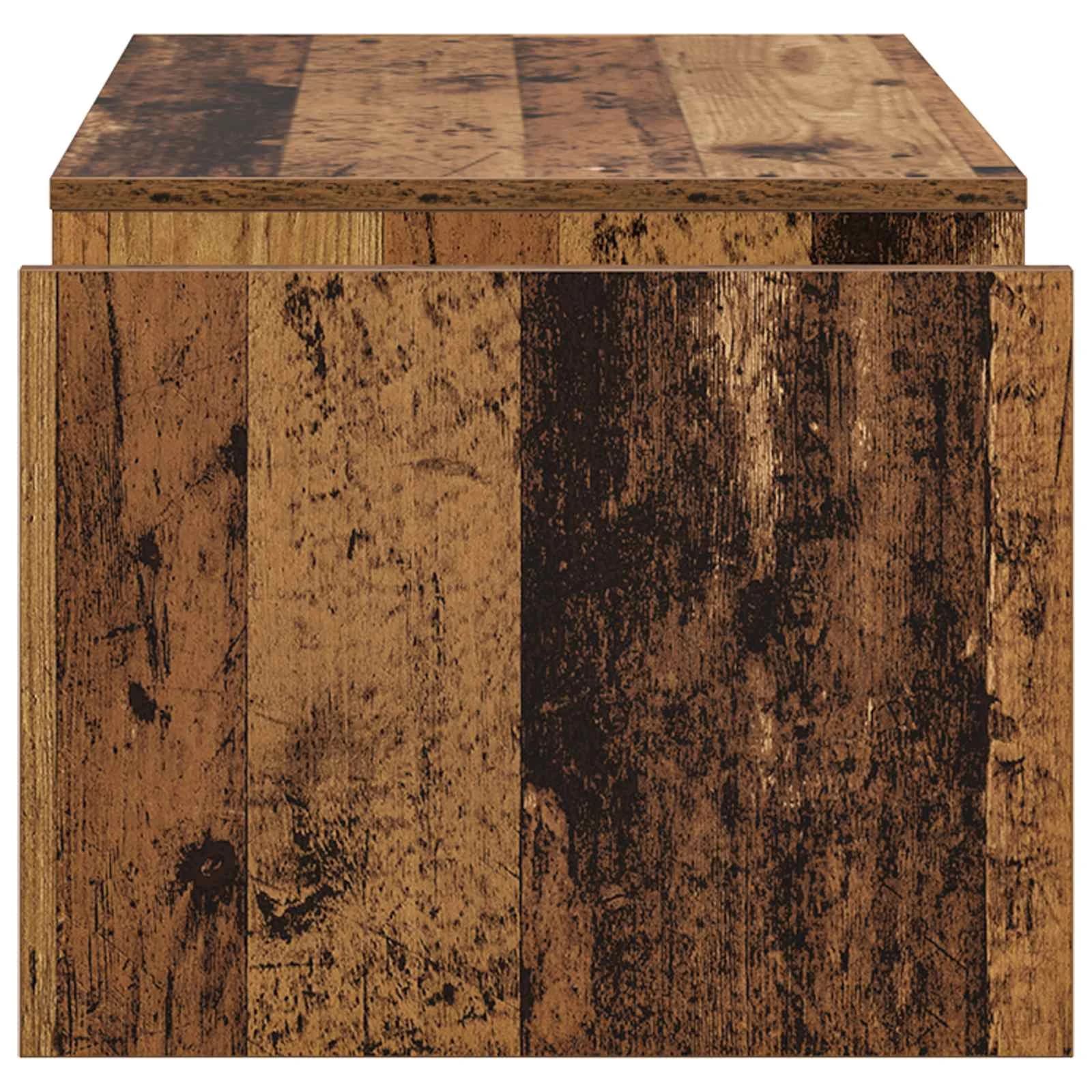Klubska miza Star les 90 x 45 x 35 cm Inženirski les - slika 6
