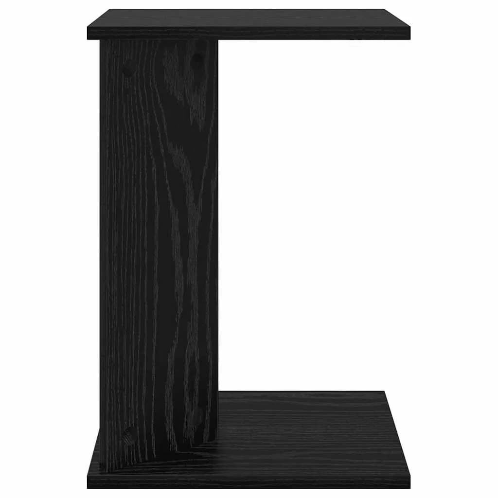 Stranska miza Črna Orehovina 35 x 25 x 50 cm Inženirski les - slika 5