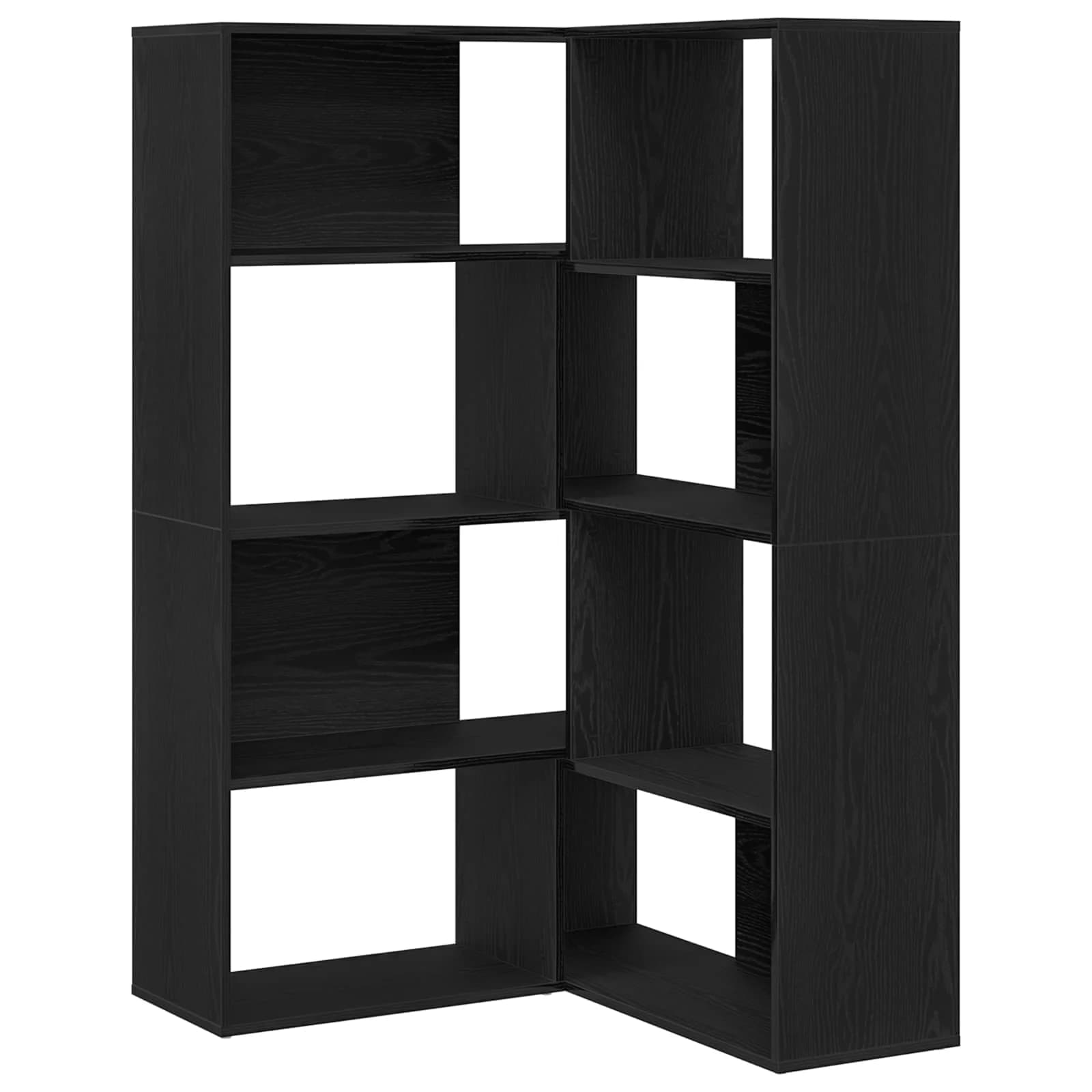 Garderobna omara 6 nivojev 85 x 85 x 140 cm Inženirski les - slika 2