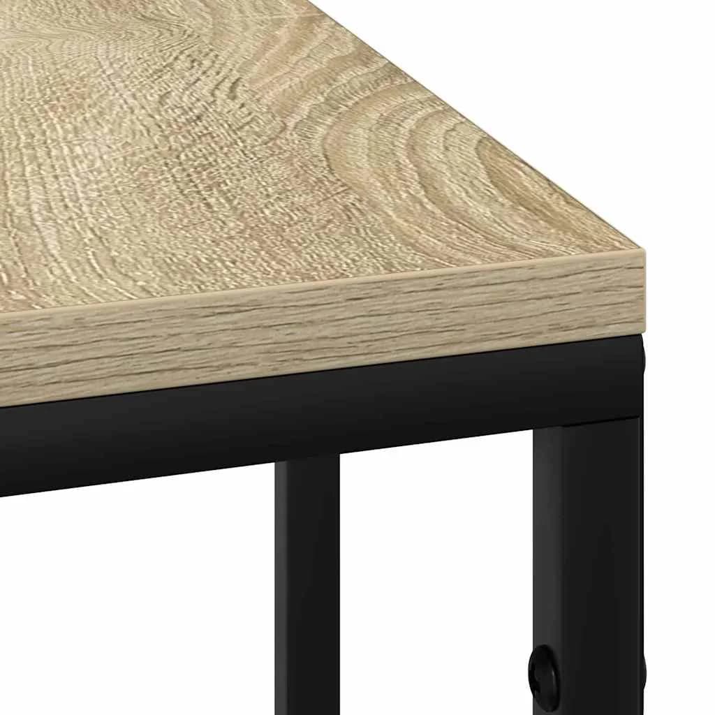 Nočna omarica Sonoma hrast 41,5 x 26 x 60,5 cm Inženirski les - slika 9