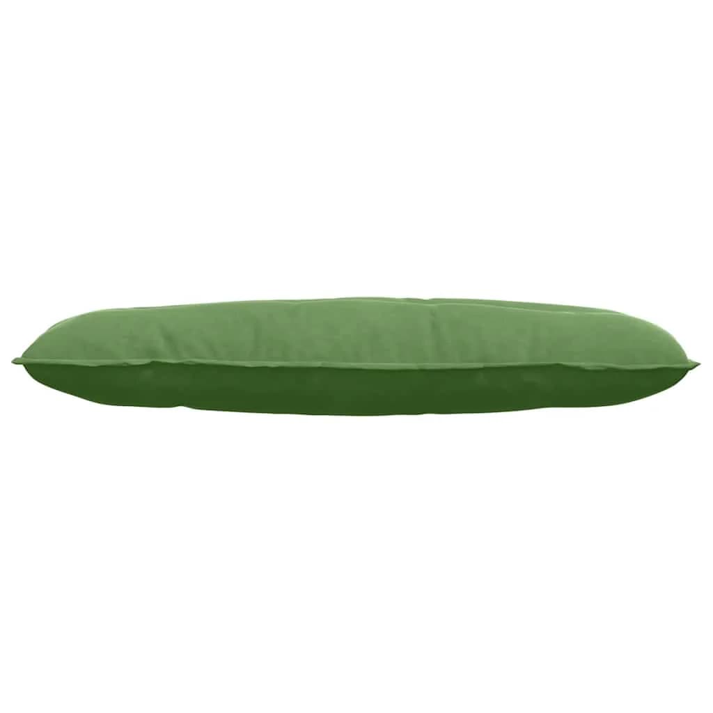 Poglavni vzglavnik Svetlo zelena 120 x 50 cm Žametna tkanina - slika 5