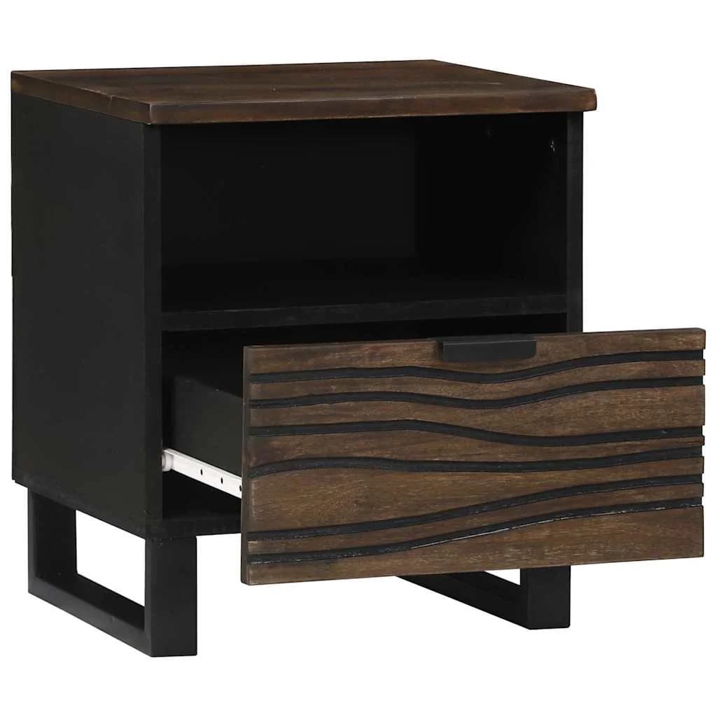 Nočna omarica Oreh 40 x 33 x 46 cm Inženirski les - slika 2