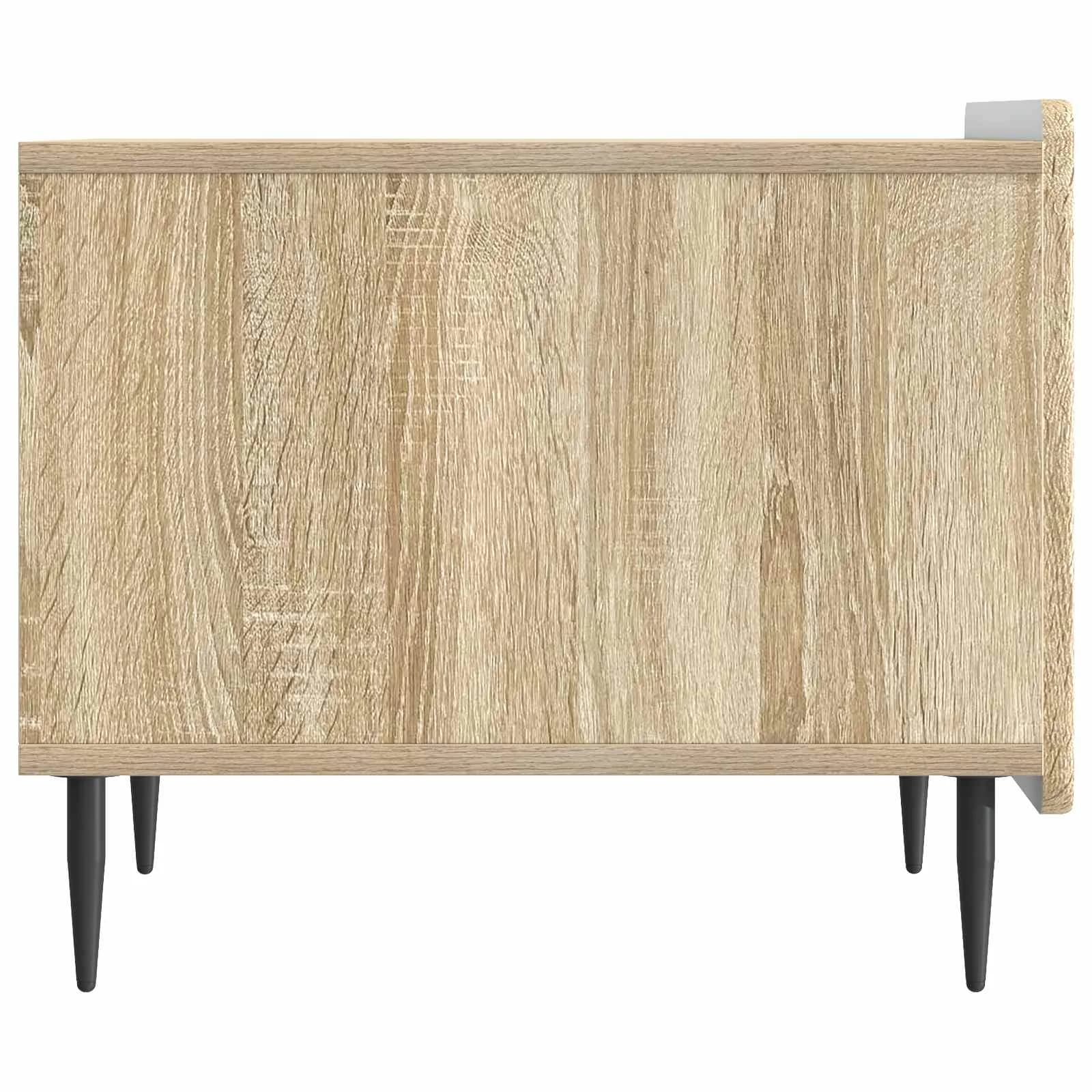 Klubska miza Sonoma hrast 49 x 50 x 42 cm Inženirski les - slika 6