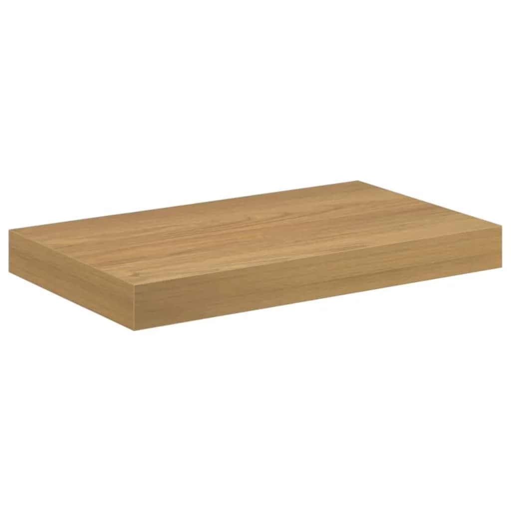 Stenska polica Montaža za steno 2 kos Rjava 40 x 23,5 x 3,8 cm - slika 6