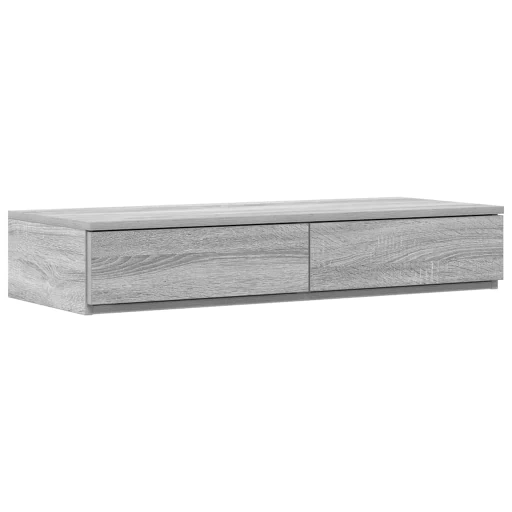 Posteljni predali Siva Sonoma 80 x 36,5 x 16,5 cm - slika 2