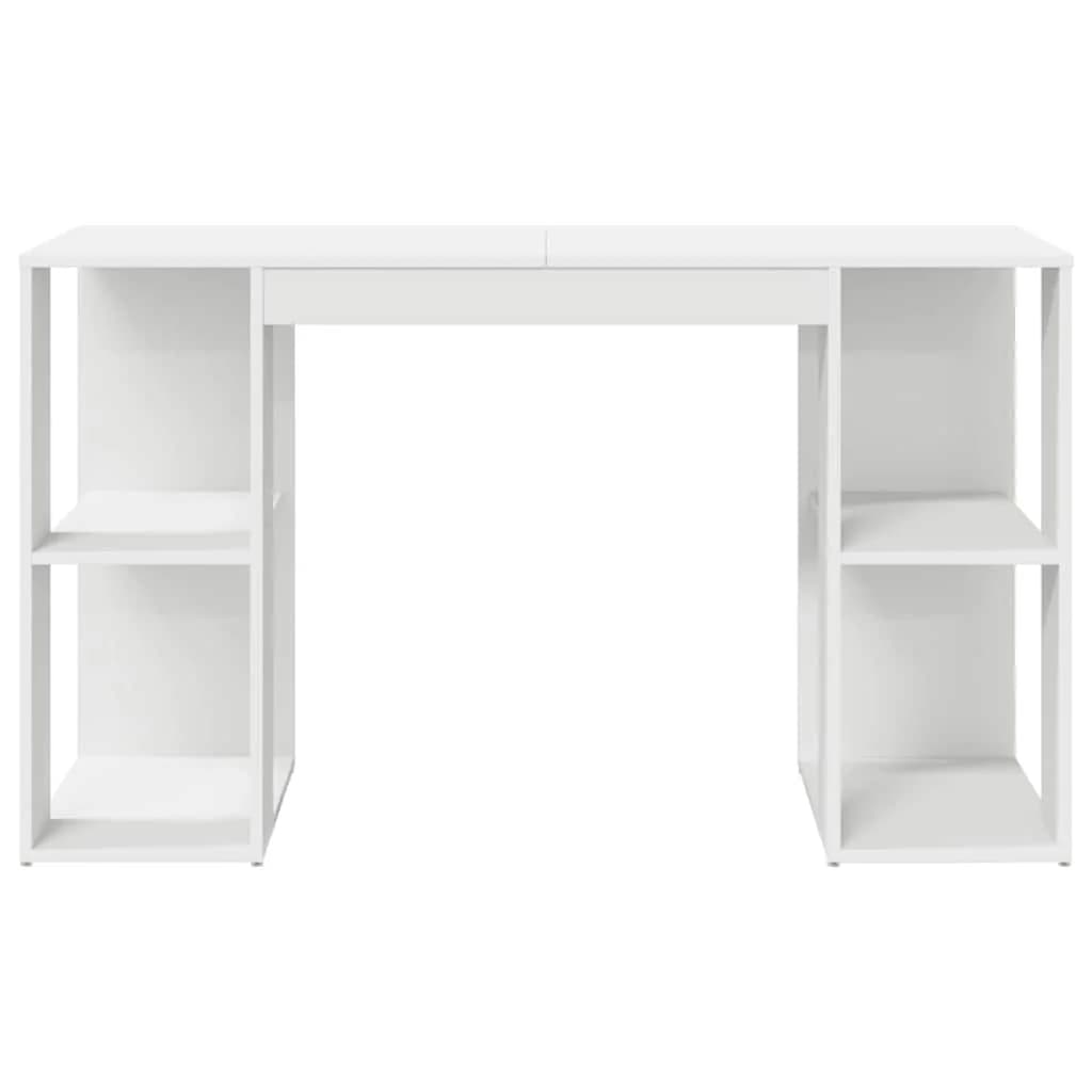 Miza Bela Inženirski les 130 x 50.5 x 75 cm - slika 5