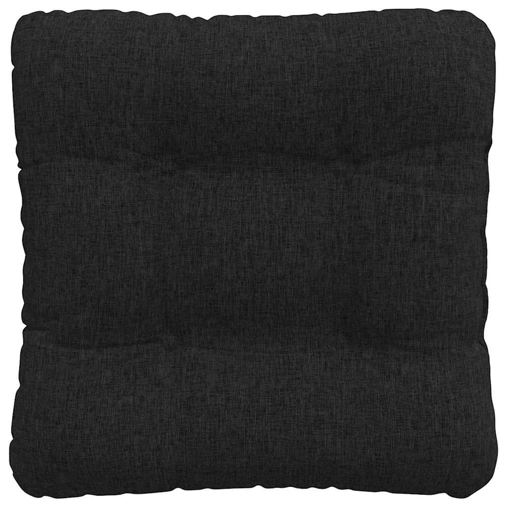 Sedežne blazine 4 kos Blago Črna 45 x 45 x 12 cm - slika 7