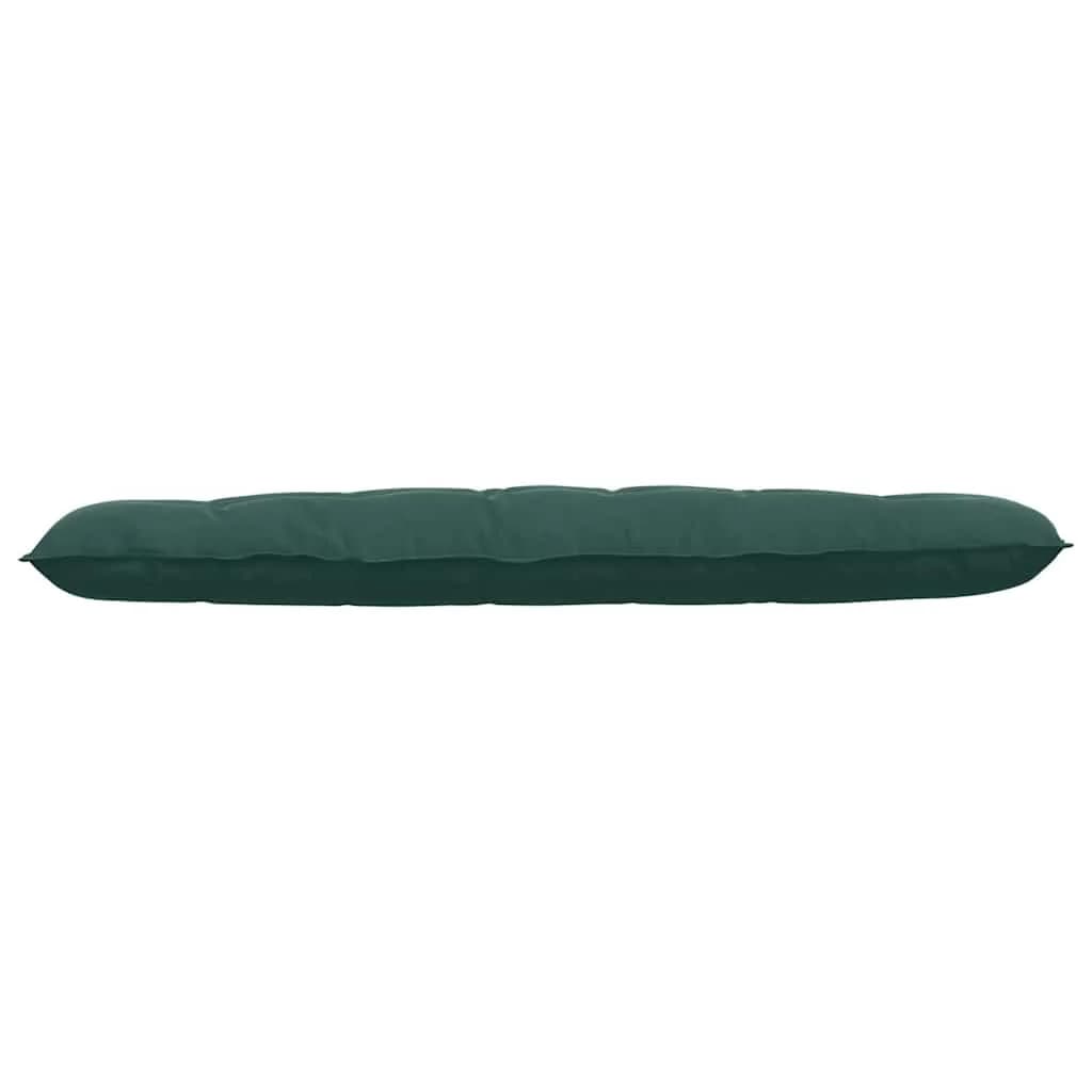 Poglavni vzglavnik Temno zelena 180 x 50 cm Žametna tkanina - slika 5