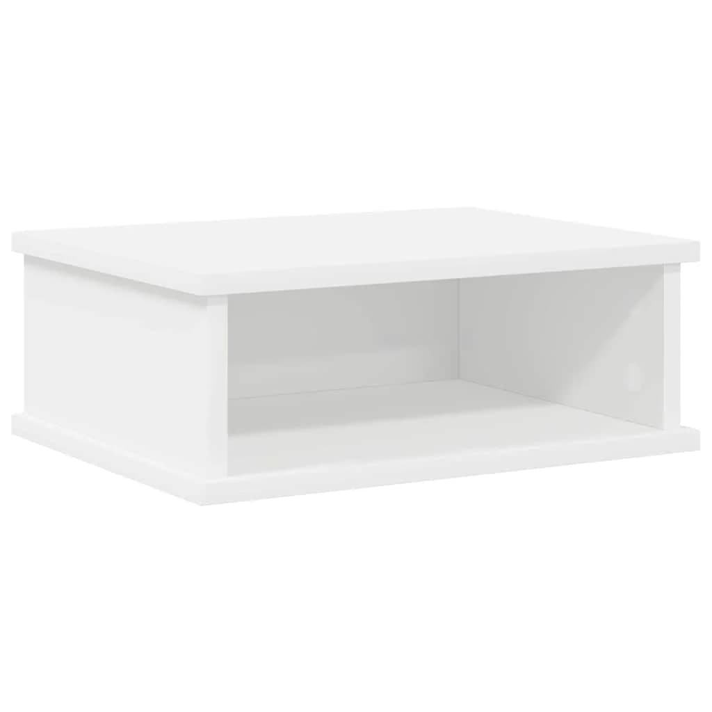 Nočna omarica Bela 40 x 31 x 15 cm Inženirski les - slika 2