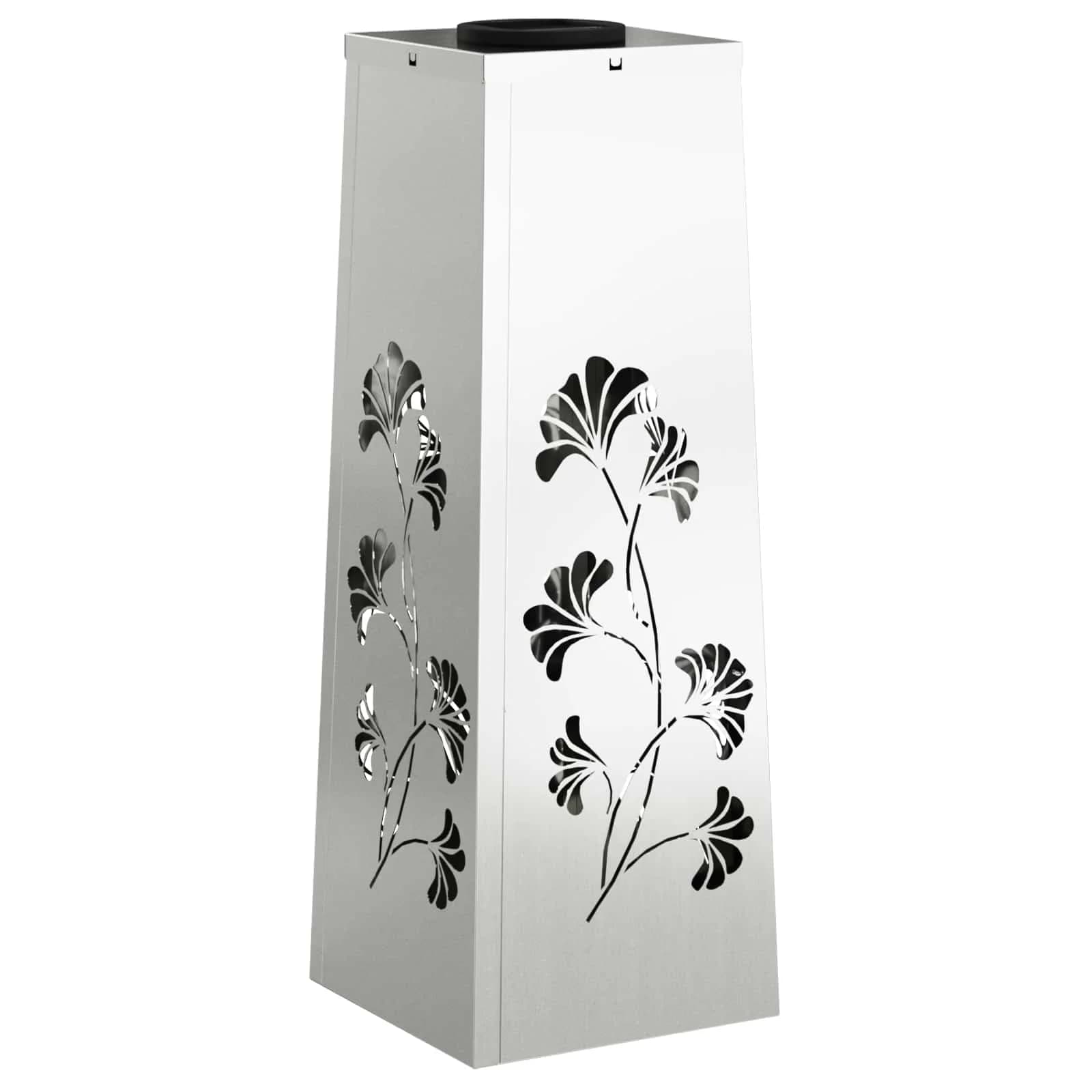 Solarno LED svetilo za pot 2 kos Toplo bela 18 x 18 x 50 cm - slika 4