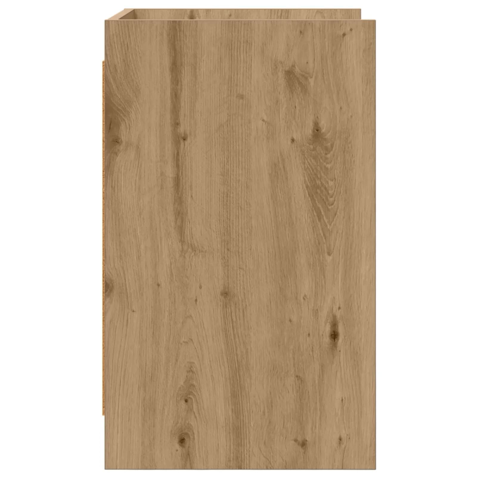 Posteljne mize Artisan hrast 40 x 36 x 60 cm Inženirski les - slika 5
