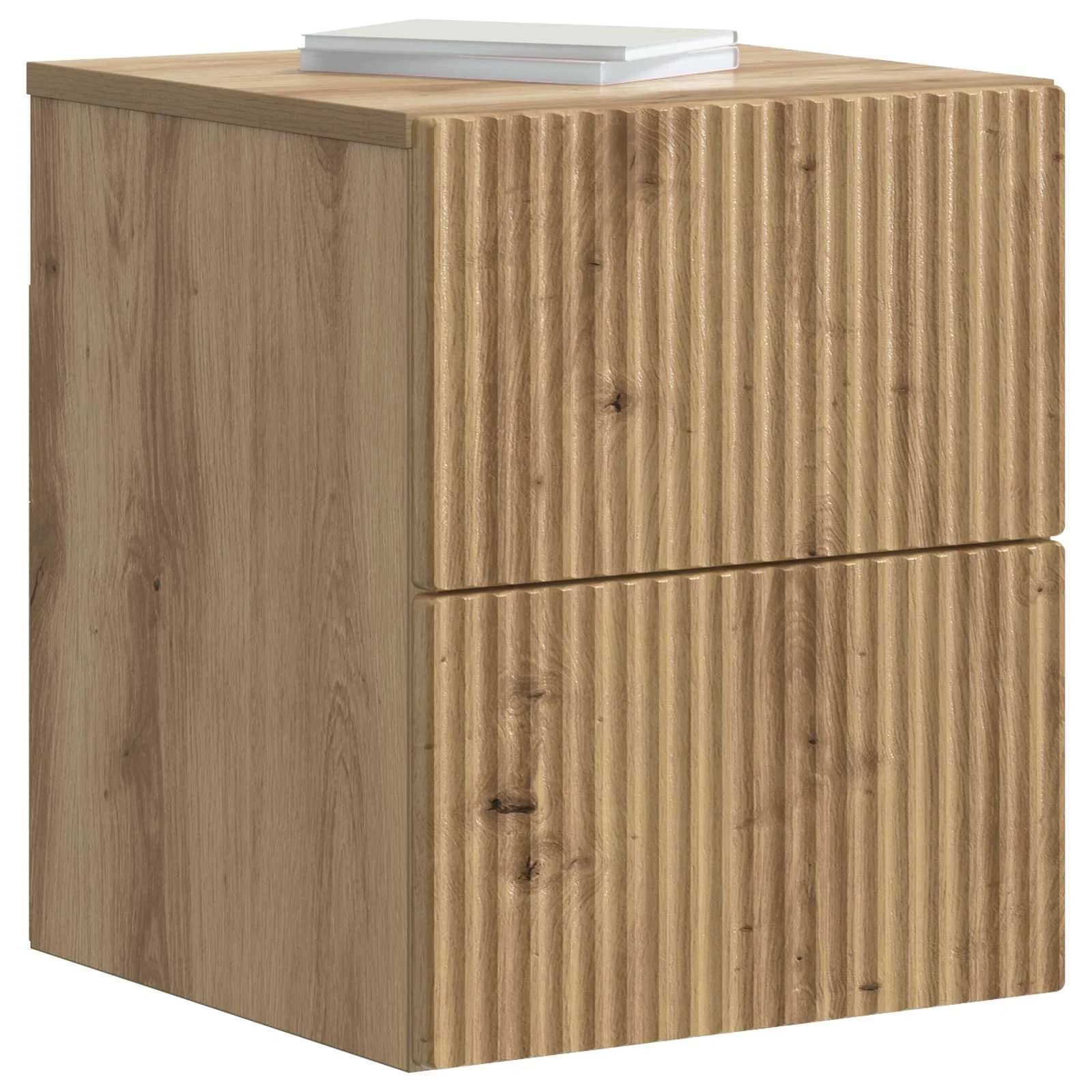 Stenski nočni omarici 2 kos Artisan hrast 33 x 34,5 x 40 cm - slika 3